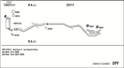 WALKER MBK011234BD