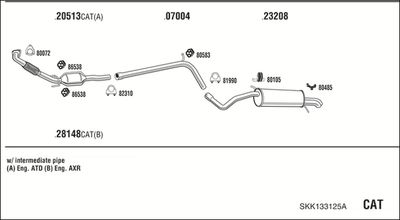 WALKER SKK133125A