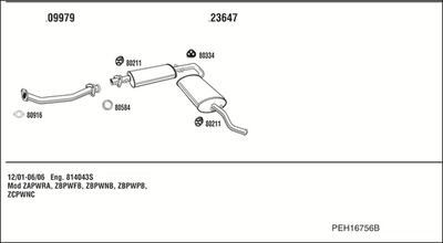 WALKER PEH16756B
