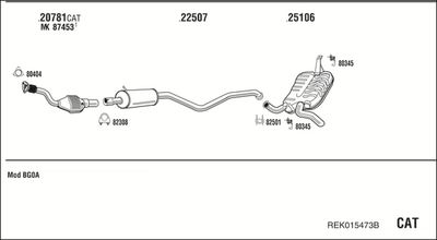 WALKER REK015473B WALKER REK015473B