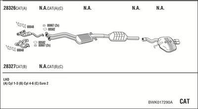 WALKER BWK017290A