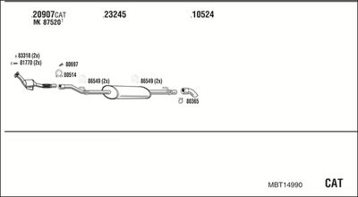 WALKER MBT14990