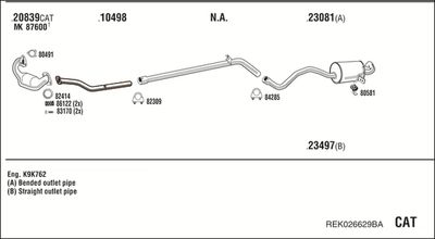WALKER REK026629BA
