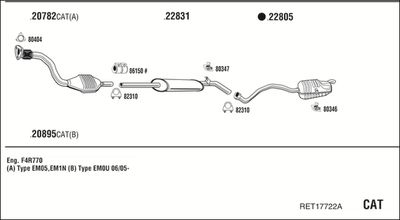 WALKER RET17722A