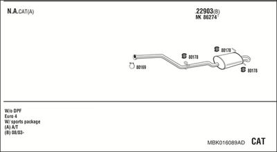 WALKER MBK016089AD