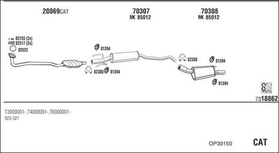 WALKER OP30150 WALKER OP30150