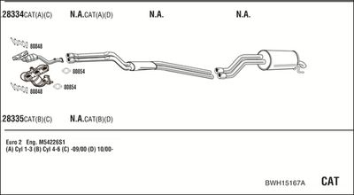 WALKER BWH15167A