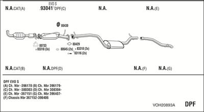WALKER VOH20893A