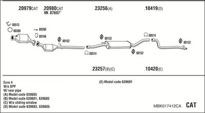 WALKER MBK017412CA
