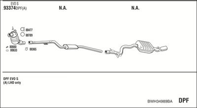WALKER BWH34989BA