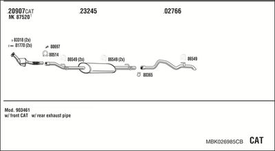 WALKER MBK026985CB