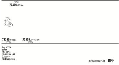 WALKER SKK059077CB