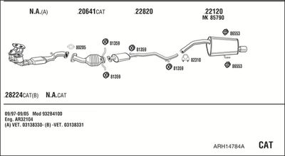 WALKER ARH14784A