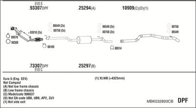 WALKER MBK032893CB