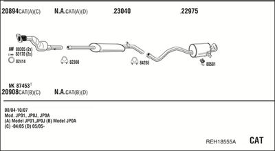 WALKER REH18555A WALKER REH18555A