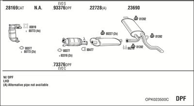 WALKER OPK023500C