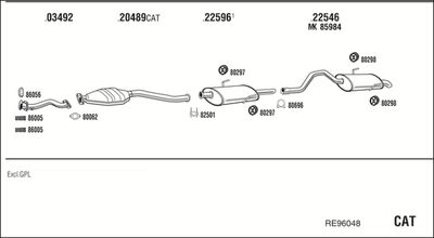 WALKER RE96048 WALKER RE96048