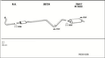 WALKER RE20122B