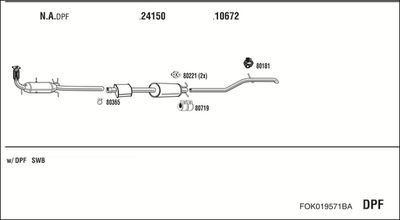 WALKER FOK019571BA