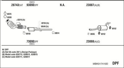 WALKER MBK017410D
