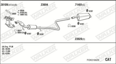 WALKER FOK016625