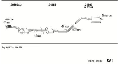 WALKER REK016504D