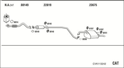 WALKER CVK113242