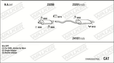 WALKER VWK032270A