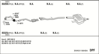 WALKER BWK011884BA
