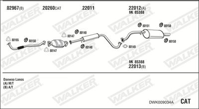 WALKER DWK009034A