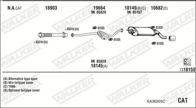WALKER SA30205C