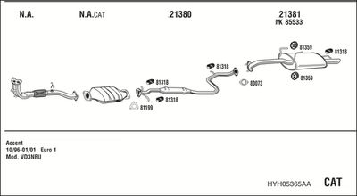 WALKER HYH05365AA