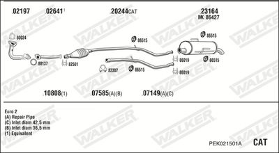 WALKER PEK021501A