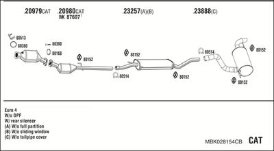 WALKER MBK028154CB