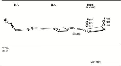 WALKER MB40104
