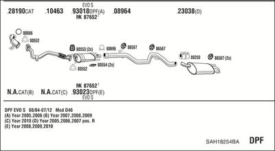 WALKER SAH18254BA
