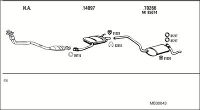 WALKER MB30043