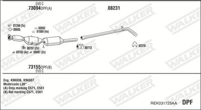 WALKER REK031725AA