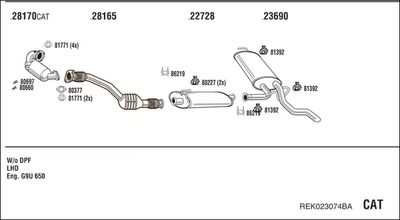 WALKER REK023074BA