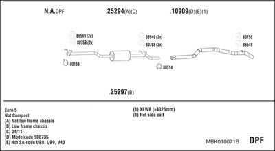 WALKER MBK010071B