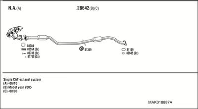 WALKER MAK018887A