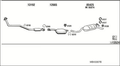 WALKER MB43307B