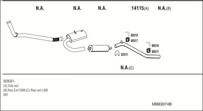 WALKER MB83074B