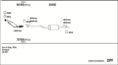 WALKER MBK032889BA