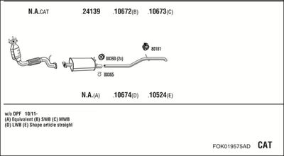 WALKER FOK019575AD