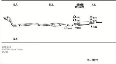 WALKER MB40107A