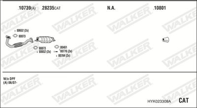 WALKER HYK023308A