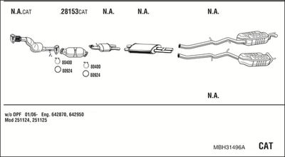 WALKER MBH31496A