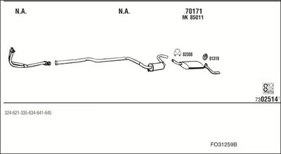 WALKER FO31259B WALKER FO31259B