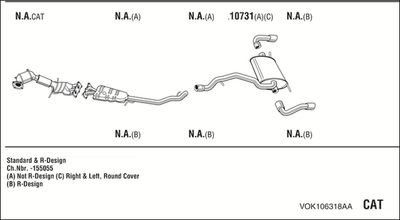 WALKER VOK106318AA
